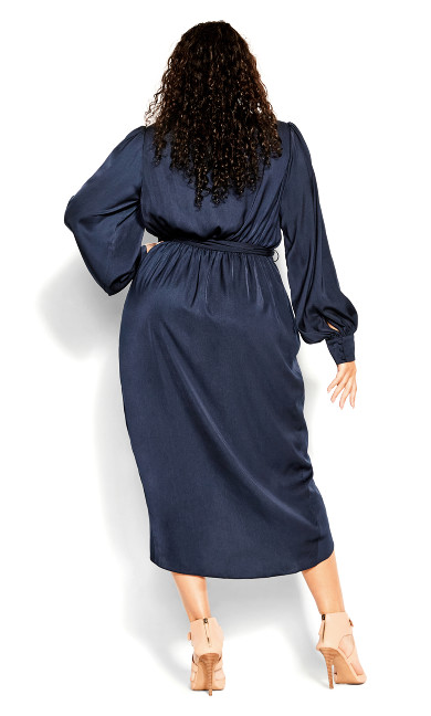 Opulent Dress - navy