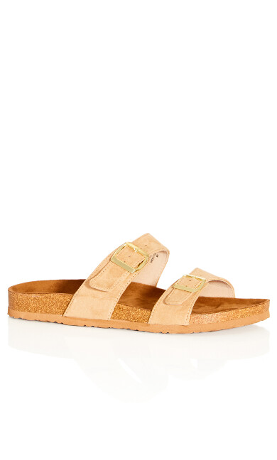 Plus Size Nelly Sandal - tan