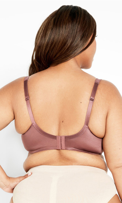 Fashion Balconette Bra - velvet brown