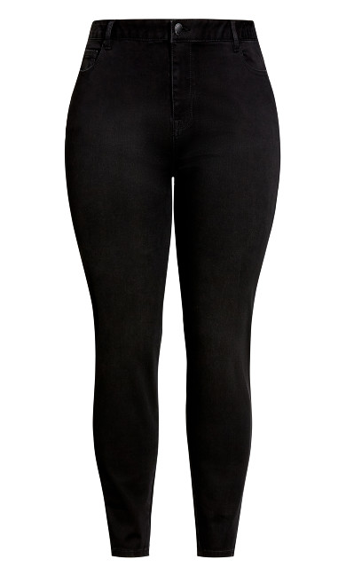 Butter Denim Skinny Jean Black - petite