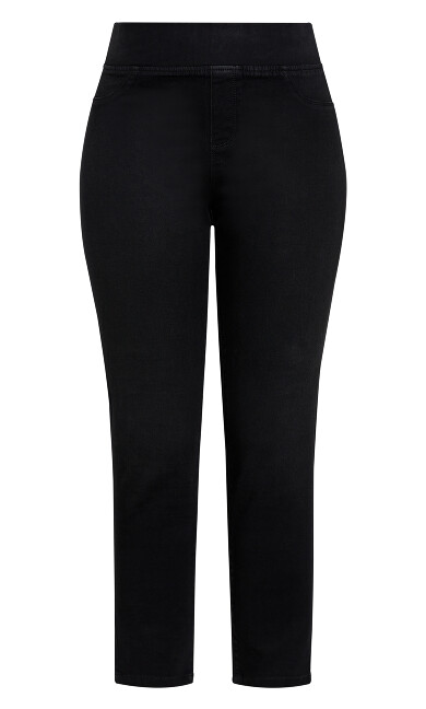 Butter Denim Straight Leg Jean Black - tall