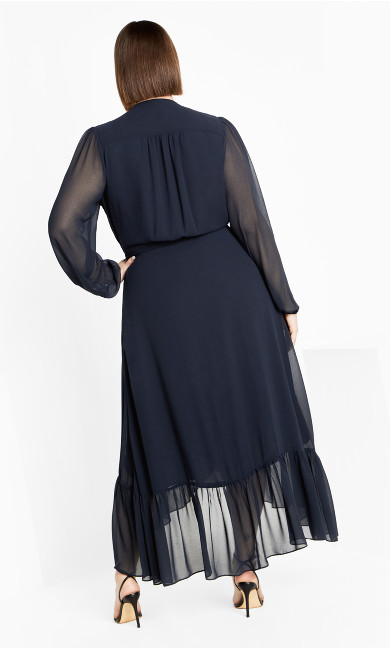 Rylie Maxi Dress - steel blue