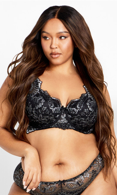 Isadora Demi Contour Bra - black