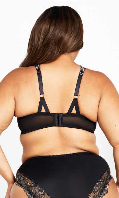 Isadora Demi Contour Bra - black