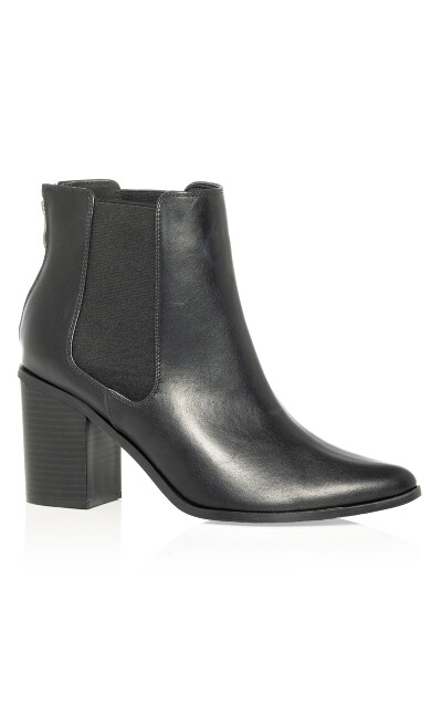 WIDE FIT Maddie Ankle Boot - black