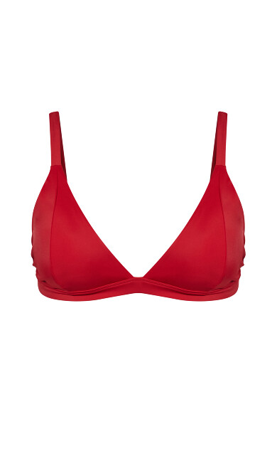 Daisy Bikini Top - red cherry