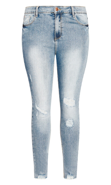 Asha Escape Skinny Jean - denim