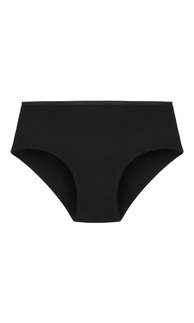 Basic Cotton Brief - black