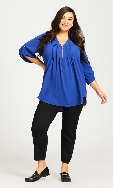 Plus Size Jegging High Rise Black - petite