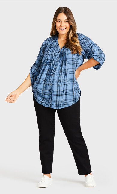 Plus Size Jegging Hi Rise Black - average