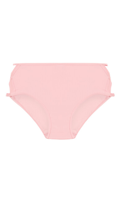 Fashion Microfiber Hi Cut Brief - sweet pink