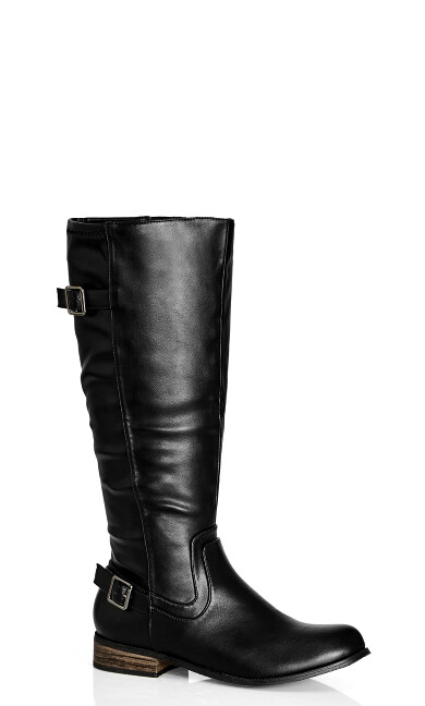 Cilla Knee Boot - black