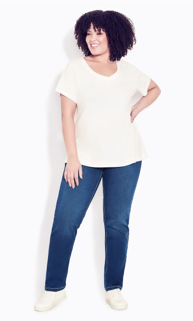 Plus Size Jean Butter Pull On