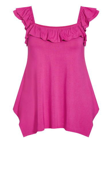 Serena Top - fuchsia