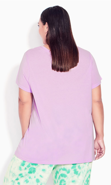 Dream Big Sleep Top - lilac