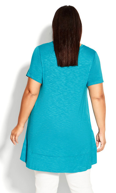 Alisha Swing Tunic - blue