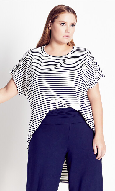 Hailey Tee - navy