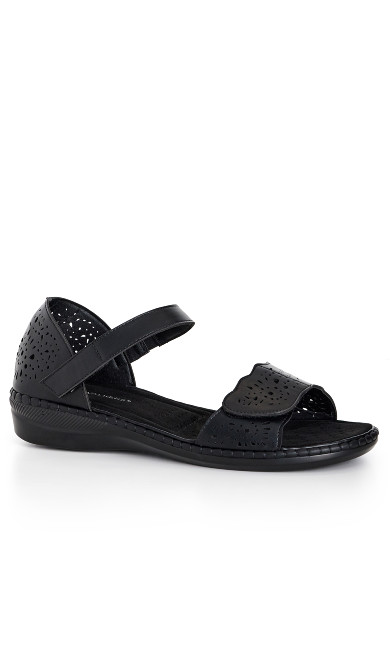 WIDE FIT Lillian Comfort Sandal - black