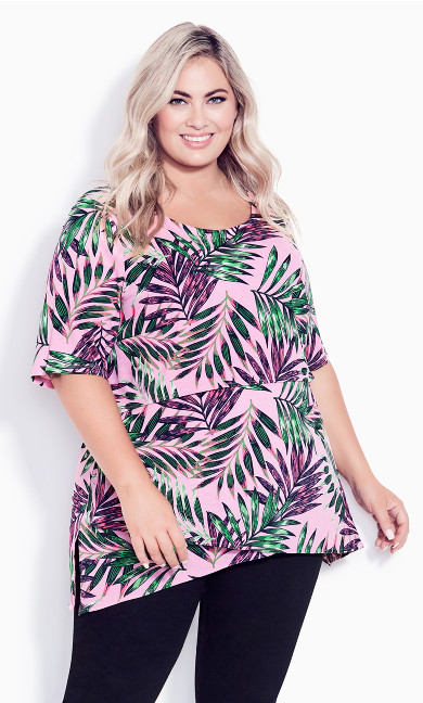 Cheree Layered Top - orchid