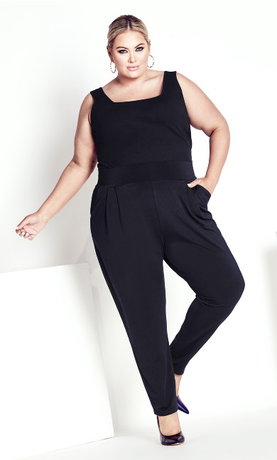 Plus Size Lucille Pant - black