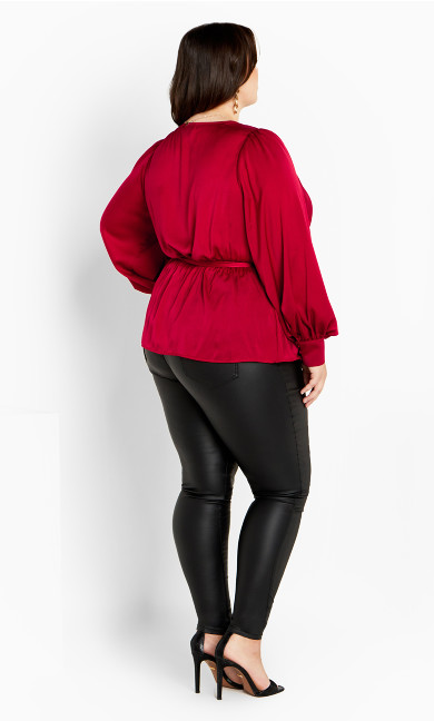 Opulent Top - cherry