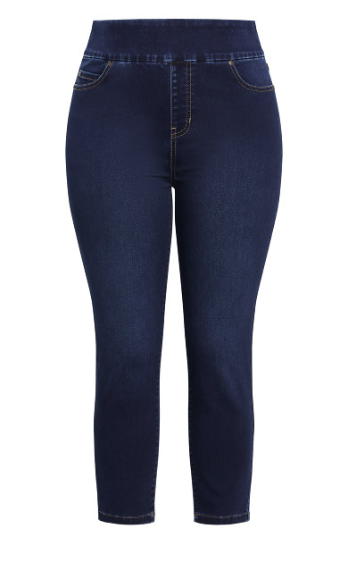 Jada Pull On Jean - dark wash