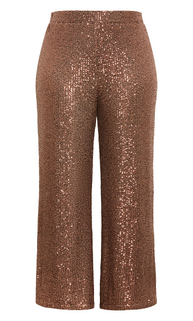 Avery Sequin Pant - bronze