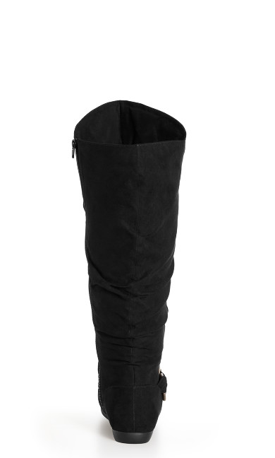 WIDE FIT Sasha Tall Boot - black