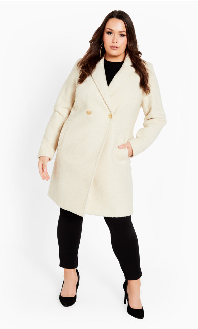 Estelle Coat - white