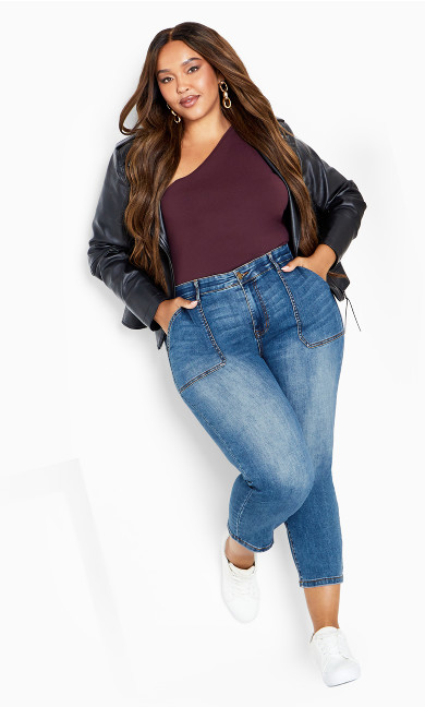 Women's Plus Size Ella Ankle Jean