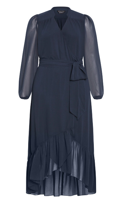 Rylie Maxi Dress - steel blue