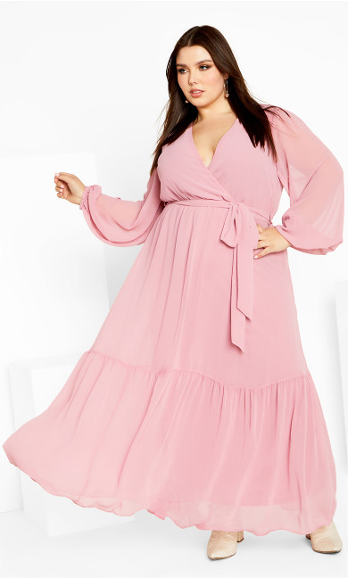 Women's Plus Size Charlie Maxi Dress - musk