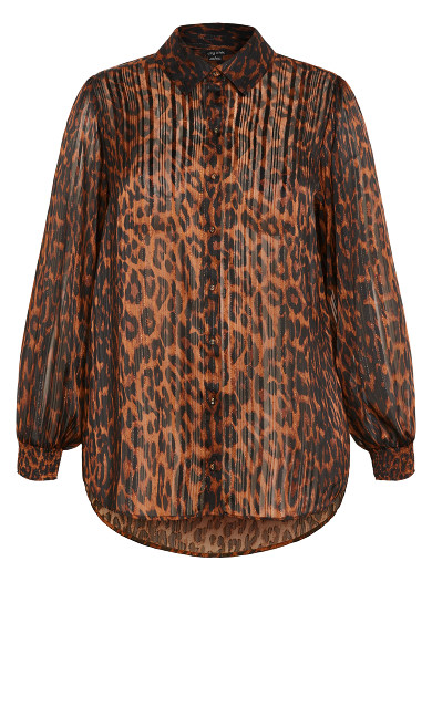 Madelyn Shirt - leopard