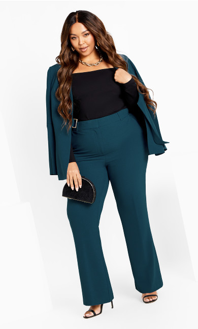 Women's Plus Size Abby Pant - jade