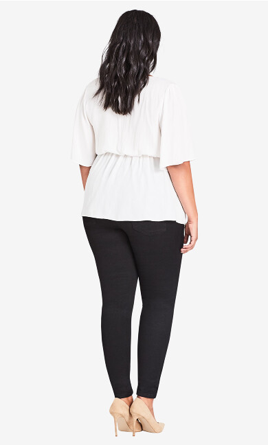 Asha Regular Skinny Jean - black