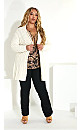 Camilla Cable Knit Hooded Cardigan - vanilla