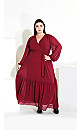 Charlie Maxi Dress - ruby