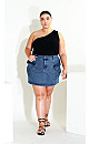 Karla Skirt - blue wash