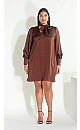 Mara Dress - mocha