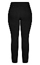 Plus Size Smart Bengaline Pant - black