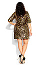 Dress Sequin Glam - gold