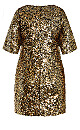 Dress Sequin Glam - gold