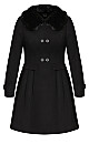 Grandiose Coat - black