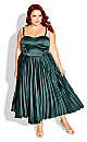 Ahanna Dress - emerald