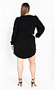 Plus Size Qiuero Dress - black