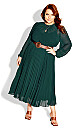 Love Pleat Dress - jade