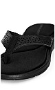 Plus Size May Sandal - black