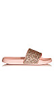 Plus Size Sally Sparkle Slide - blush