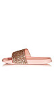 Plus Size Sally Sparkle Slide - blush