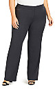 Plus Size Cool Hand Trouser Charcoal - tall